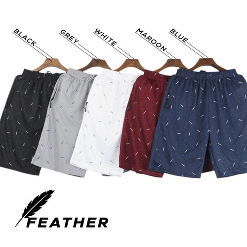 Feather Design Urban Pipe Men’s Shorts