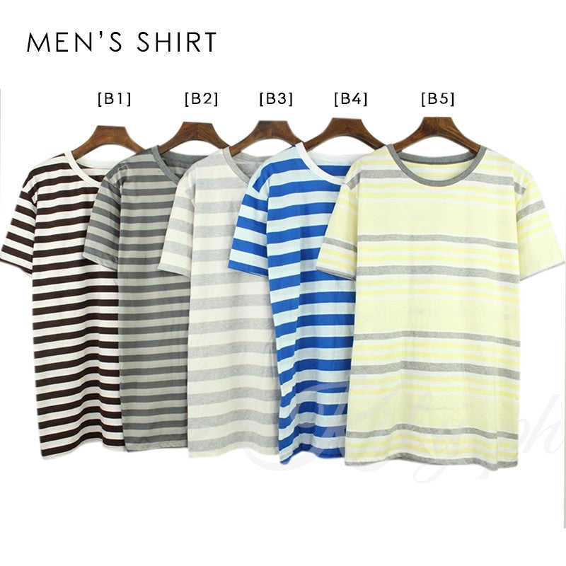 Stripes Summer Men’s Loose Fit T-Shirt