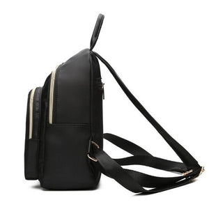 Korean Black Backpack Bag