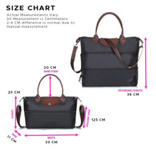 Load image into Gallery viewer, Women Handbag Shoulder Bag Satchel Extendable Tote Purse