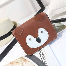 Load image into Gallery viewer, Bear Face Design Sling Bag