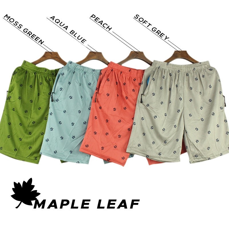 Maple Leaf Design Urban Pipe Men’s Shorts