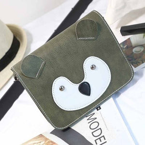 Bear Face Design Sling Bag