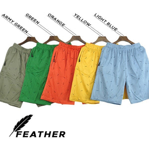 Feather Design Urban Pipe Men’s Shorts