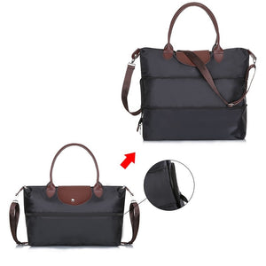 Women Handbag Shoulder Bag Satchel Extendable Tote Purse