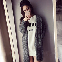 Load image into Gallery viewer, Korean New Fashion Long T-Shirt Dress